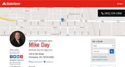 Desktop Screenshot of mikedayagency.com